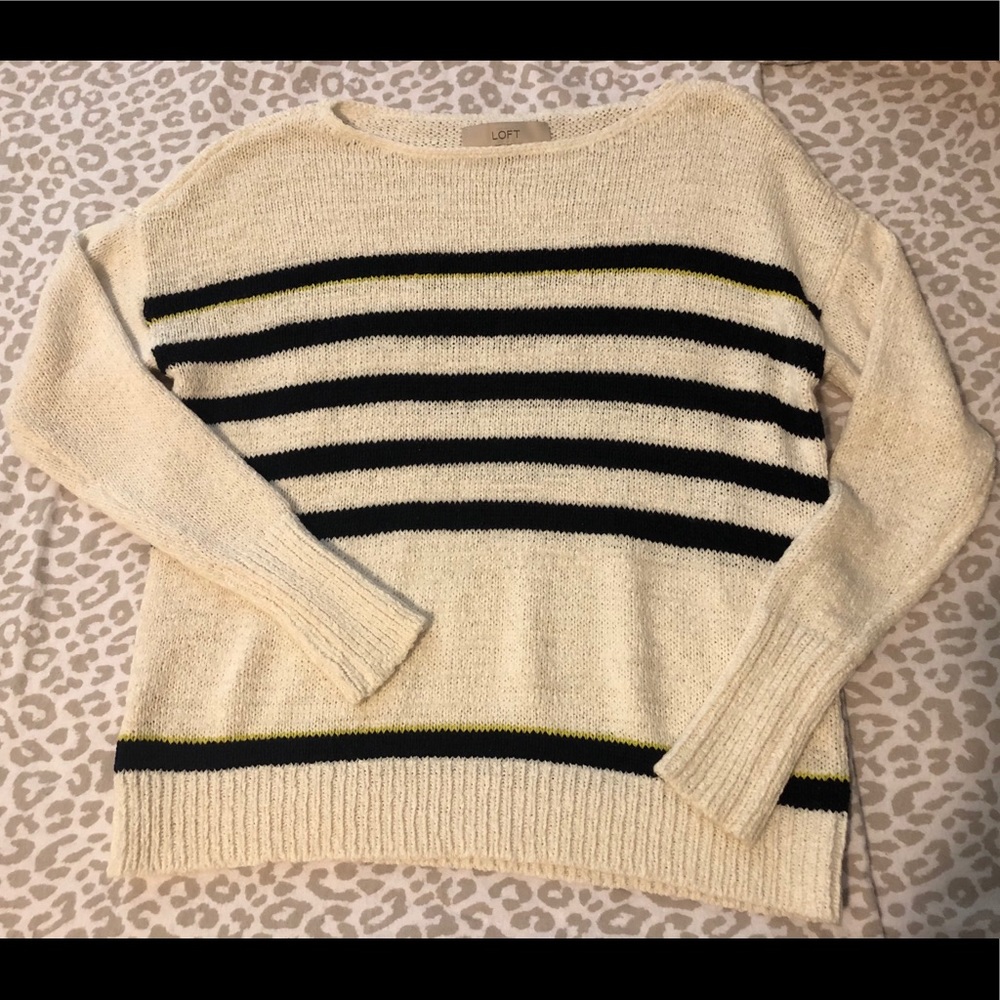 Loft Stripped Sweater